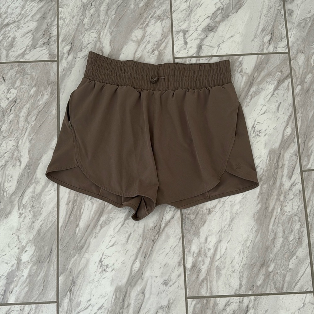 All in Motion Taupe Shorts